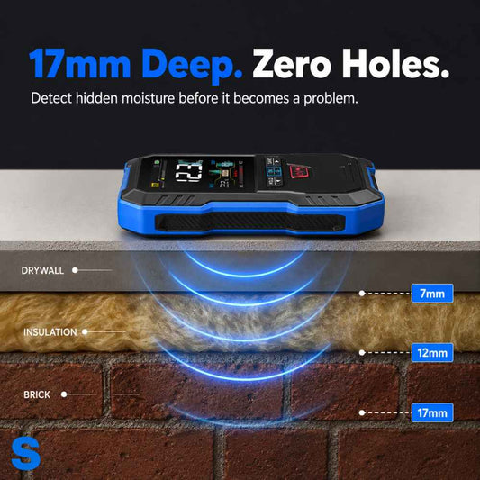 Hand held moisture meter