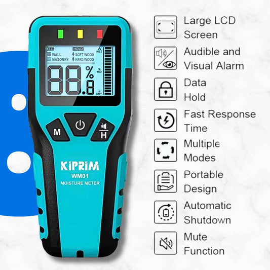 8 details of the Hand Held Moisture Meter