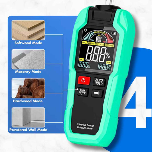 4 materials with the High quality moisture meter
