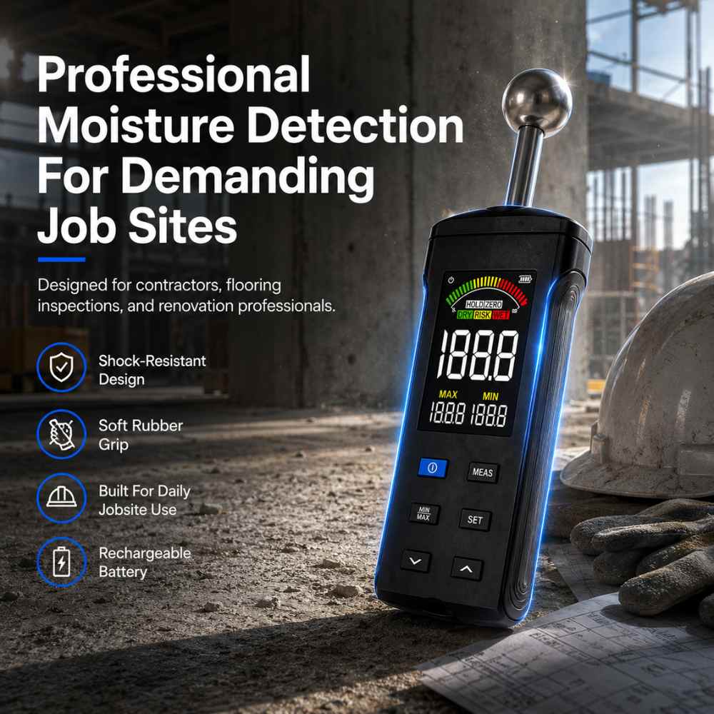 Professional Moisture Meter Concrete Slab