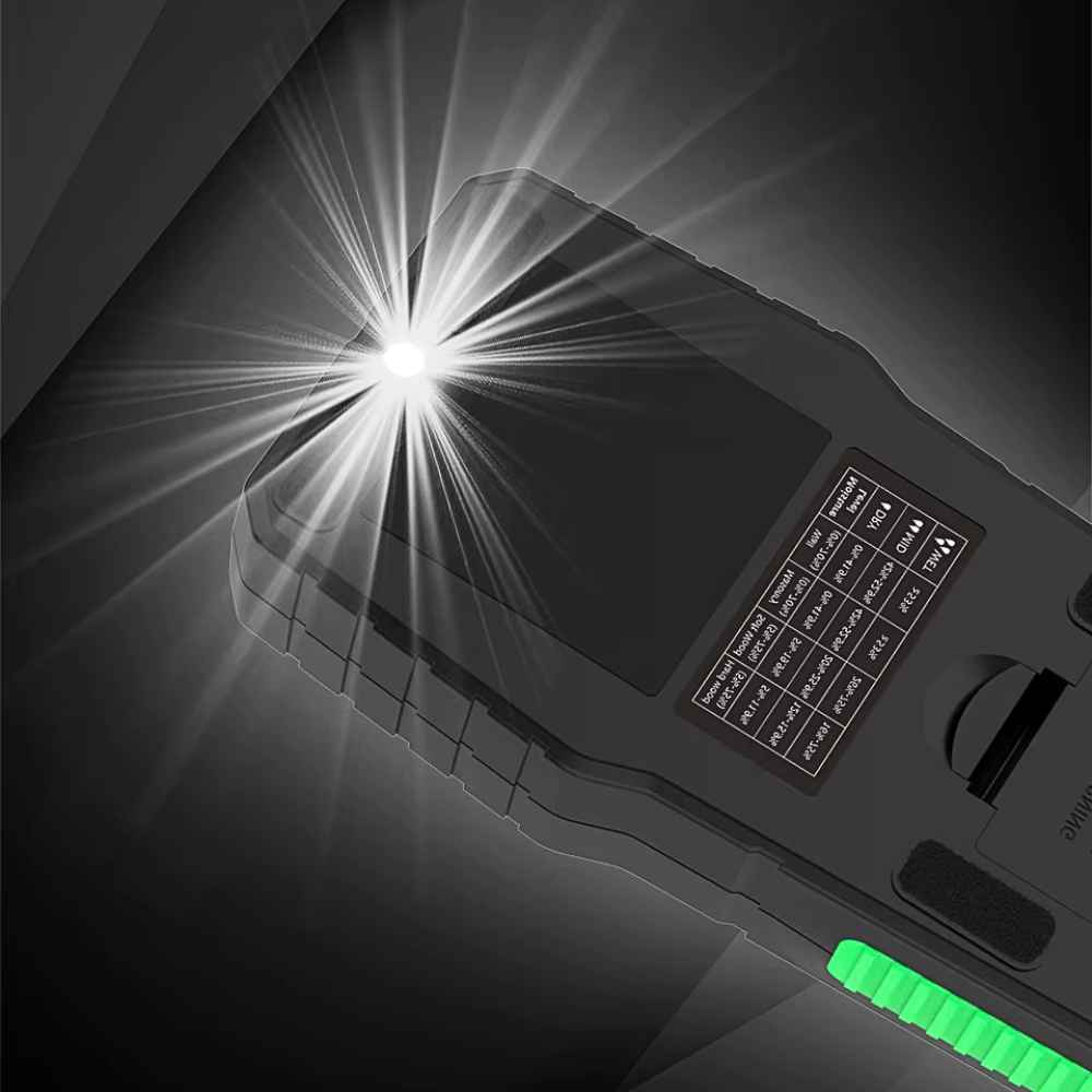 Light of the Pinless wood moisture meter