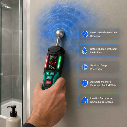 Non destructive Bathroom moisture meter