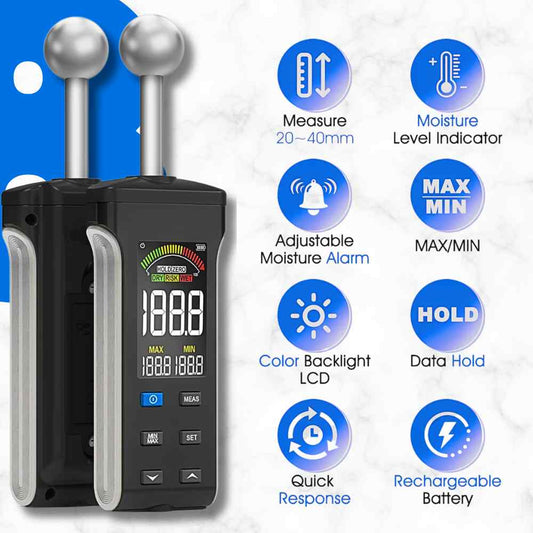 8 points to know about the Pinless Scan Concrete Floor Moisture Meter