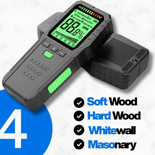 4 types of Detections withe the High-accuracy Moisture meter for deck