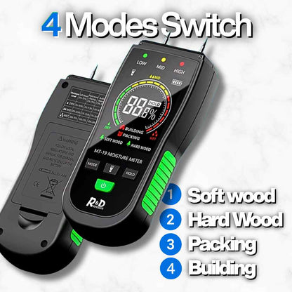 4 mode of the Woodworking moisture meter