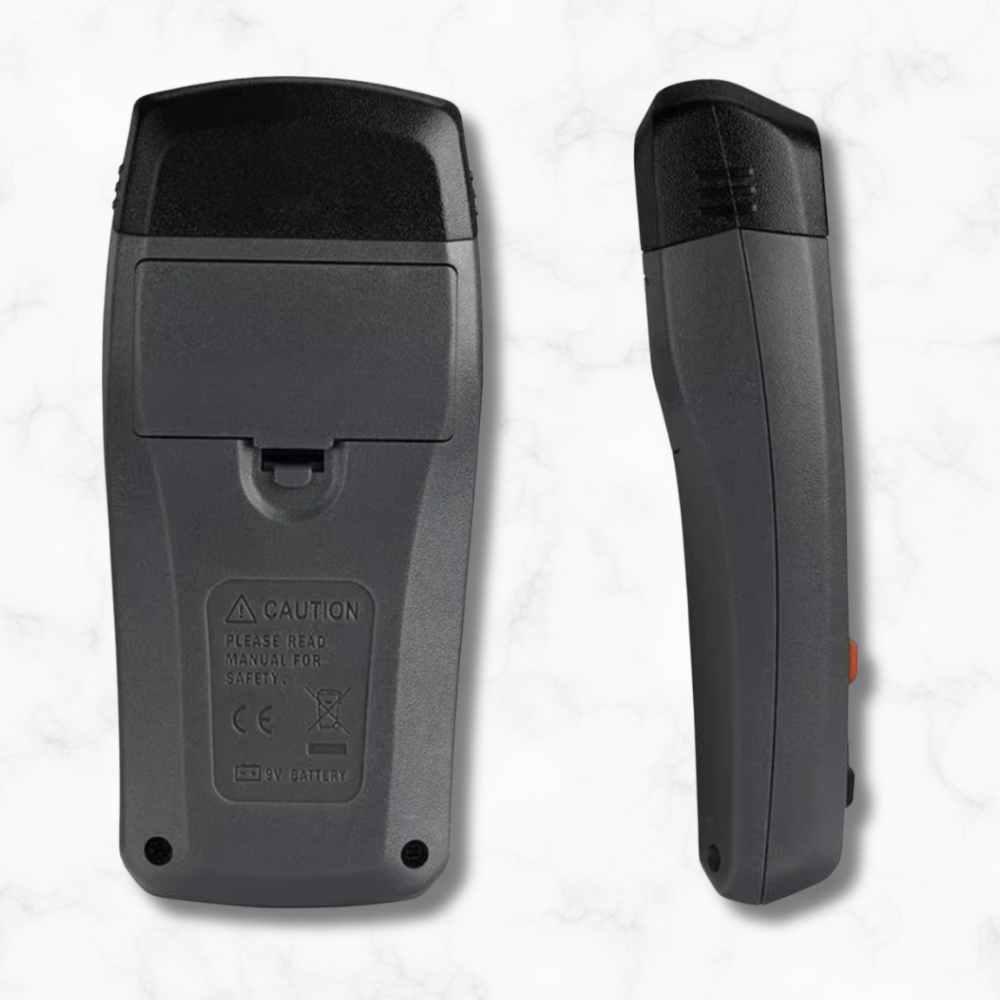 Side of the Cheap wood moisture meter