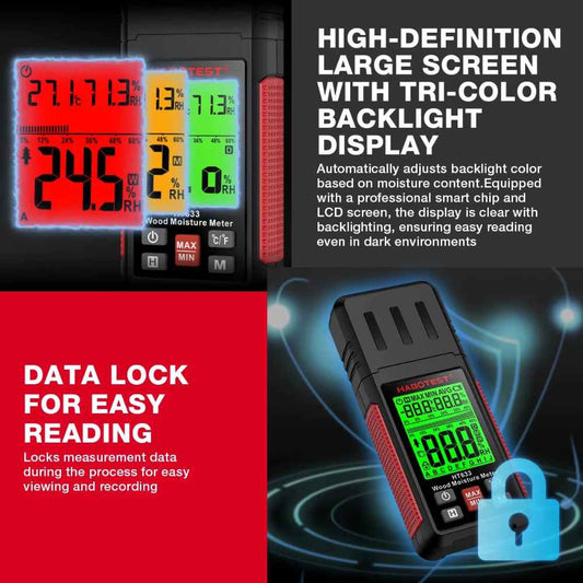 Digital wood moisture meter​ informations
