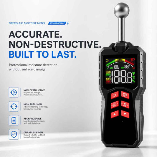 Fiberglass moisture meter accurate