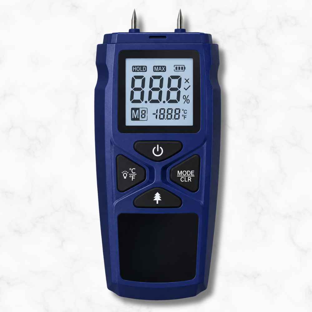Firewood Moisture Meter Seasoning Checker