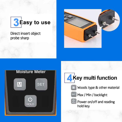 Pin version for the Furniture wood moisture meter​