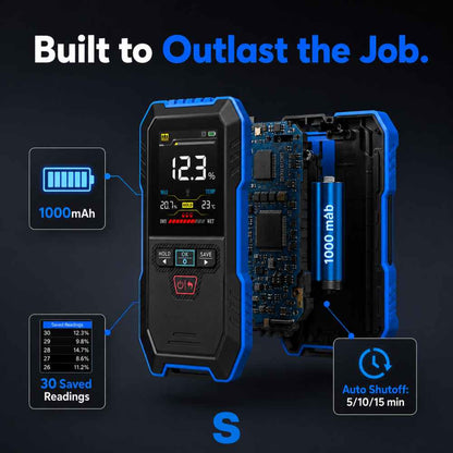 Hand held moisture meter perfect build