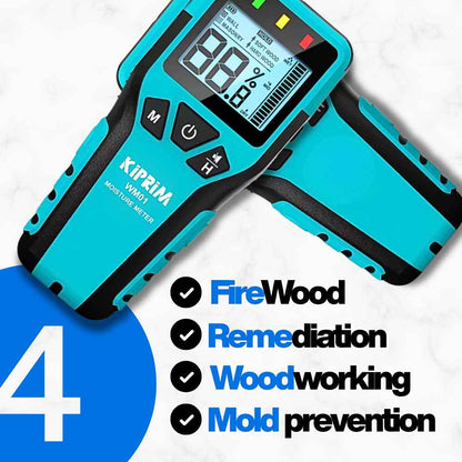  Hand Held Moisture Meter Work for 4 types of materials