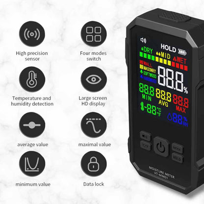 8 Informations on the Hardwood moisture meter