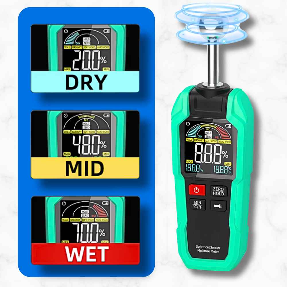 3 levels of the High quality moisture meter