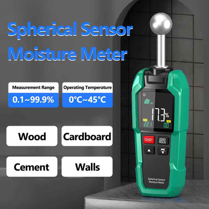 Measurement and temperature range of the High quality moisture meter