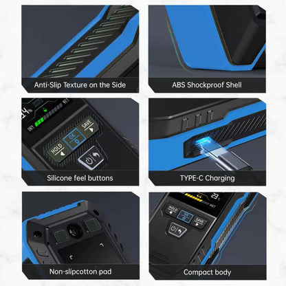 Détails of the Moisture meter for wood flooring