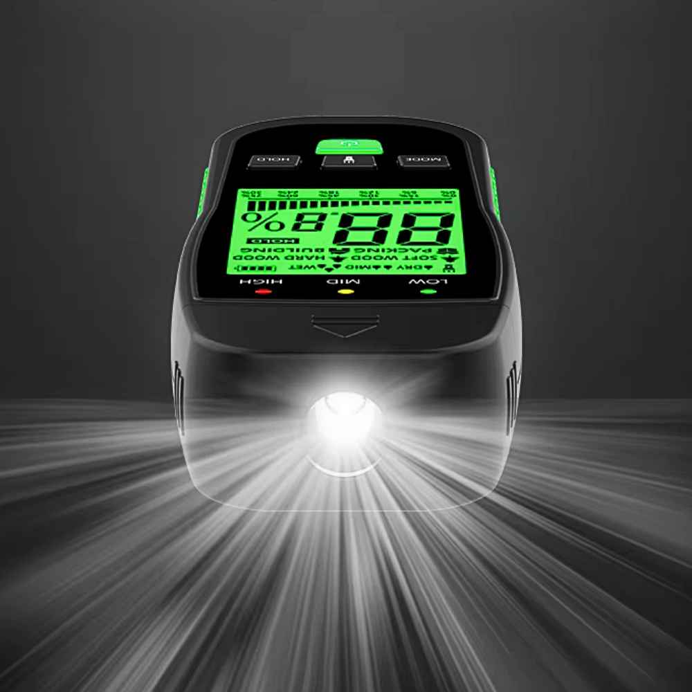 Premium Pin moisture meter light