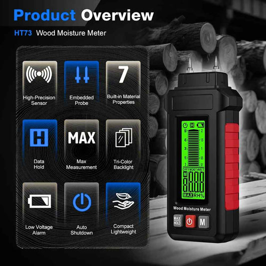 Informations of the Pin type wood moisture meter Pro