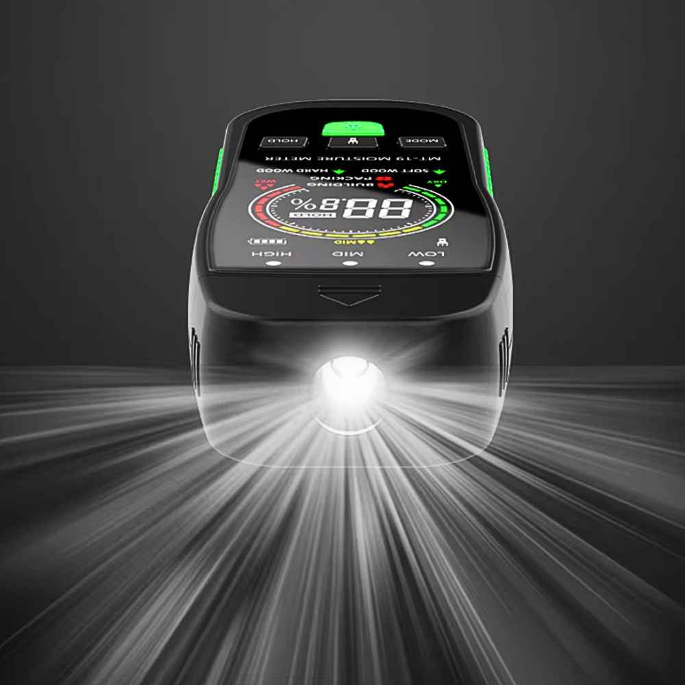 Light of the Woodworking moisture meter Pro