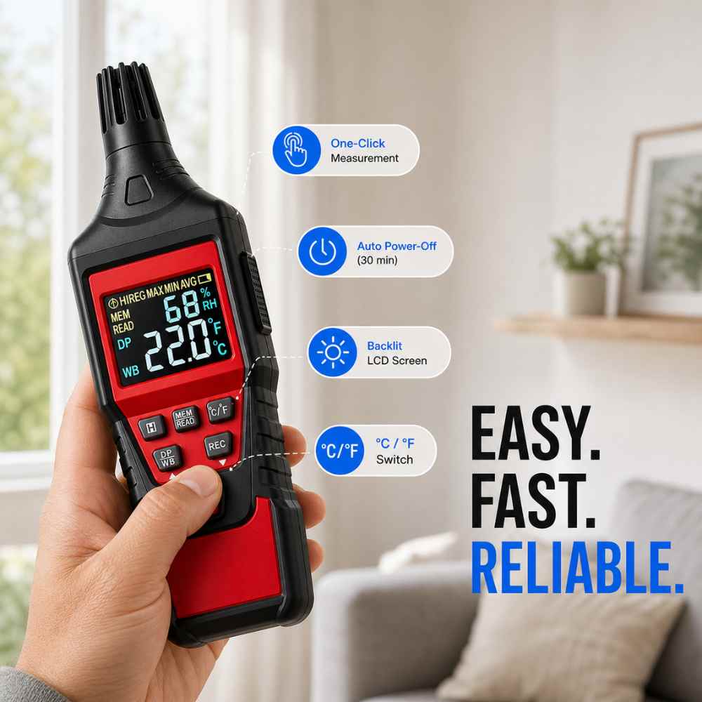 Air moisture meter​ easy to use