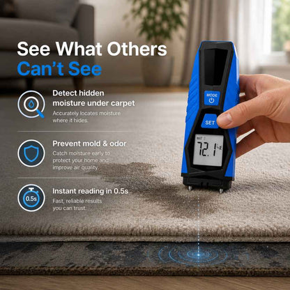 Easy detection with the Carpet moisture meter​