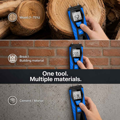 Carpet moisture meter​ Work on multiple materials