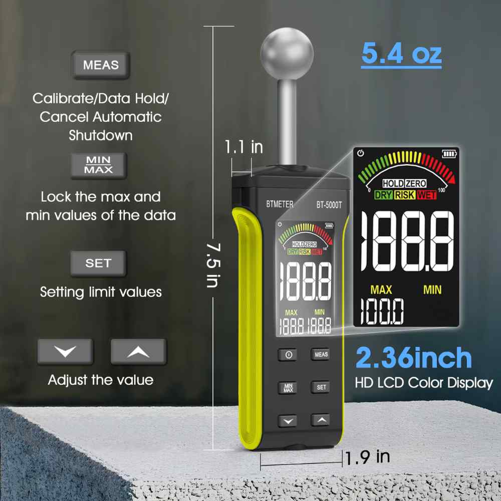 How to use the High-accuracy Moisture Meter for OSB