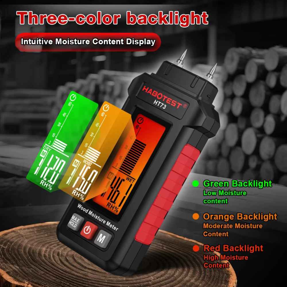 Measure of the Pin type wood moisture meter​