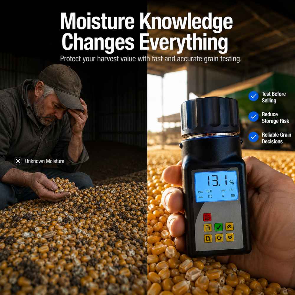 Knowledge thank to the Moisture meter corn changes everything