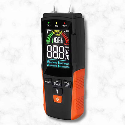 Moisture meter for crawl space