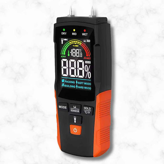 Moisture meter for crawl space