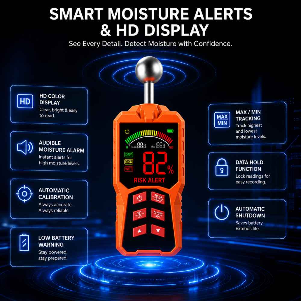 Smart Moisture meter for subfloor