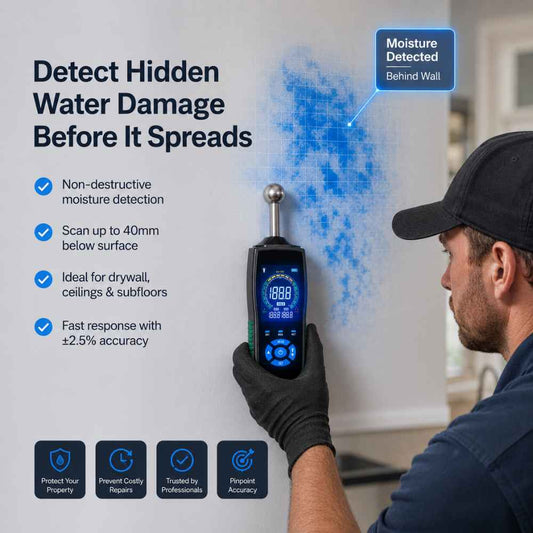Detection with the Moisture meter for water damage