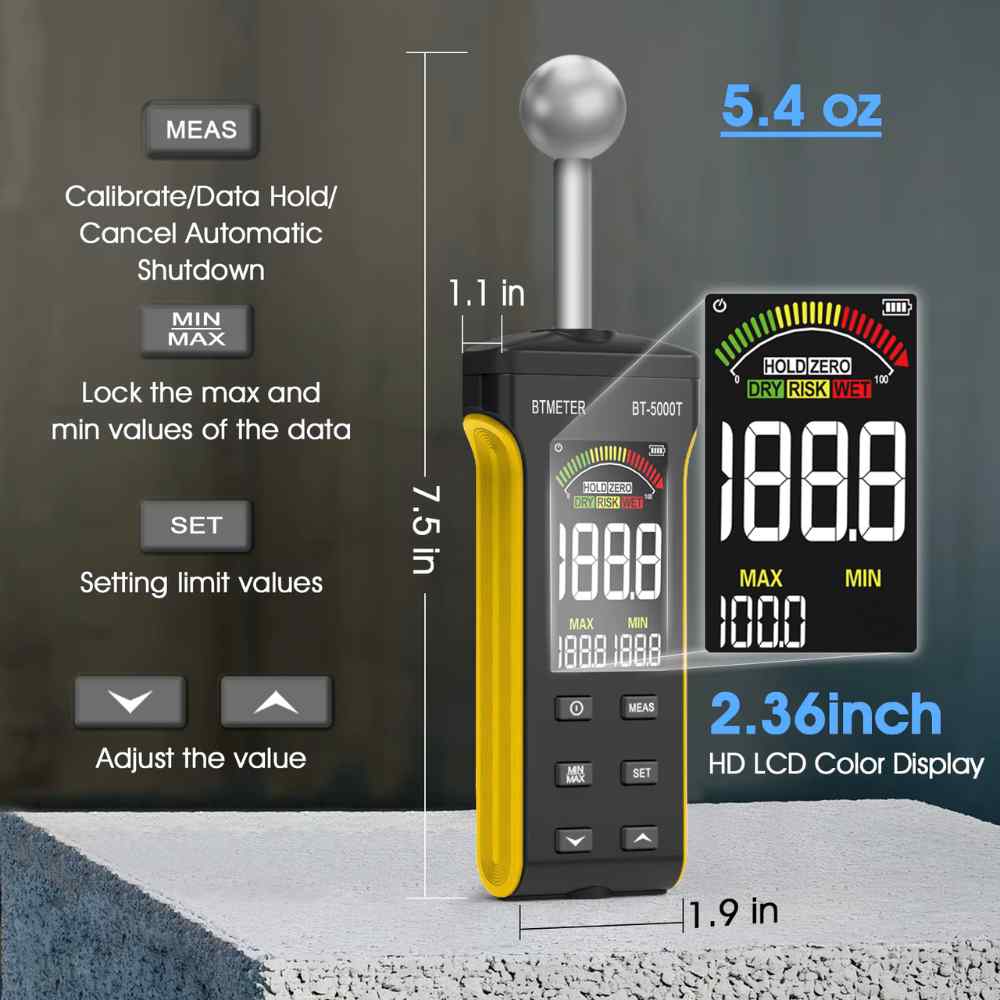 Moisture meter for wood turning​ 100% accurate
