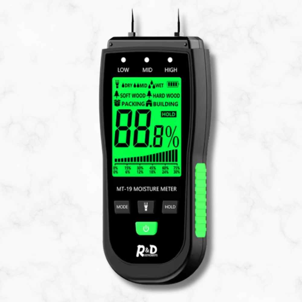 Pin moisture meter