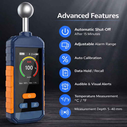 Features of the Pinless Moisture Meter for Drywall​